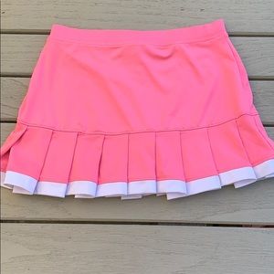 Little Miss Tennis pink tennis skirt